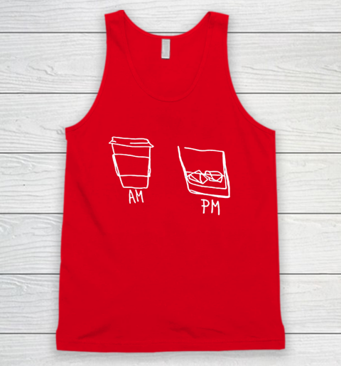 AM Coffee PM Win Tank Top 4