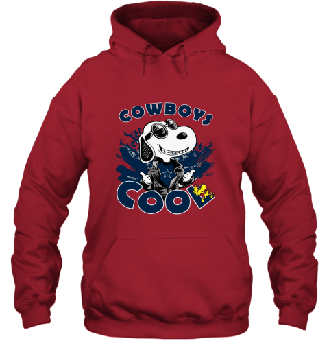 p96o dallas cowboys snoopy joe cool were awesome shirt hoodie 23 front red