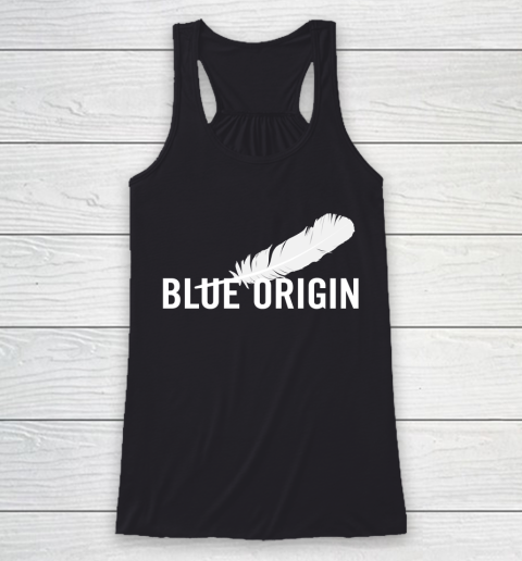 Blue Origin  All White Racerback Tank