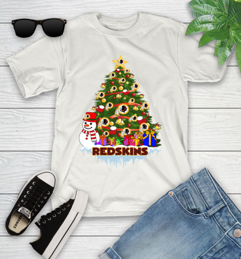 Washington Redskins Merry Christmas NFL Football Sports Youth T-Shirt