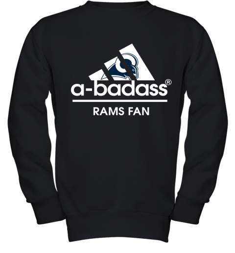 A badass Los Angeles Rams Mashup Adidas NFL Youth Sweatshirt