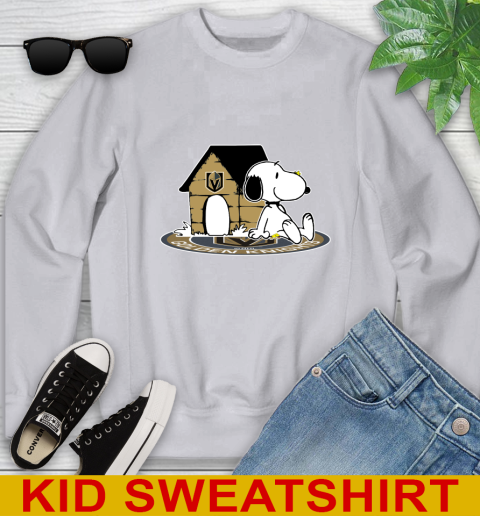 NHL Hockey Vegas Golden Knights Snoopy The Peanuts Movie Shirt Youth Sweatshirt 4