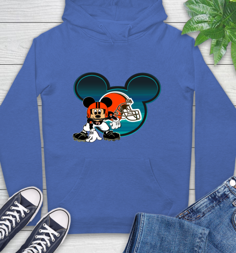 NFL Cleveland Browns Mickey Mouse Disney Football T Shirt Hoodie 9