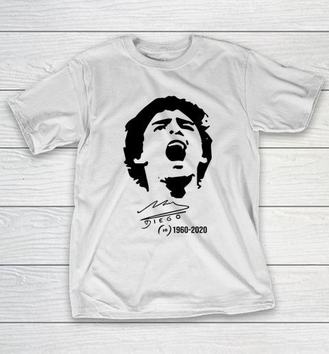 Maradona Signature 1960  2020 Rest In Peace T-Shirt
