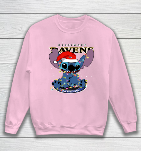 Baltimore Ravens NFL Football noel stitch Christmas Sweatshirt 5