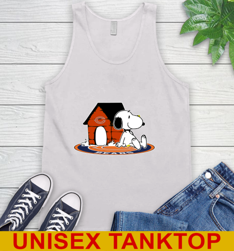 NFL Football Chicago Bears Snoopy The Peanuts Movie Shirt Tank Top