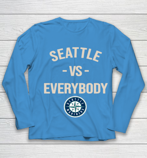 Seattle Mariners Vs Everybody Youth Long Sleeve 5