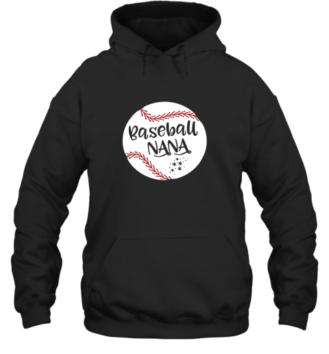 Baseball Nana Shirt Grandma Hoodie