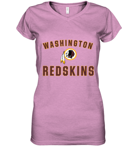 Washington Redskins NFL Line by Fanatics Branded Gray Victory Women's V-Neck T-Shirt
