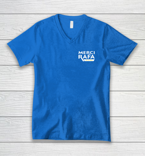 Merci Rafa V-Neck T-Shirt 4