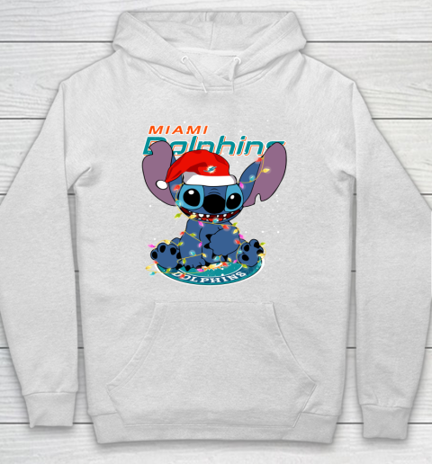 Miami Dolphins NFL Football noel stitch Christmas Hoodie