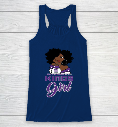 Sacramento Kings Girl NBA Racerback Tank 7