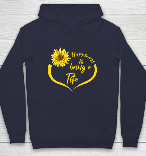 Womens Tita Gift Happiness Is Being A Tita Hoodie 2