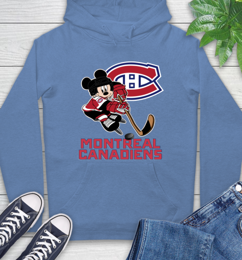 NHL Montreal Canadiens Mickey Mouse Disney Hockey T Shirt Hoodie 11