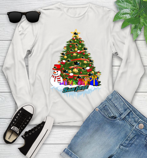 San Jose Sharks Merry Christmas NHL Hockey Sports Youth Long Sleeve 12