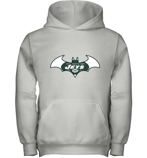 We Are The New York Jets Batman NFL Mashup Youth Hoodie