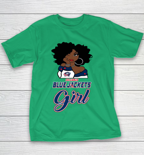 Columbus Blue Jackets Girl NHL Youth T-Shirt 6