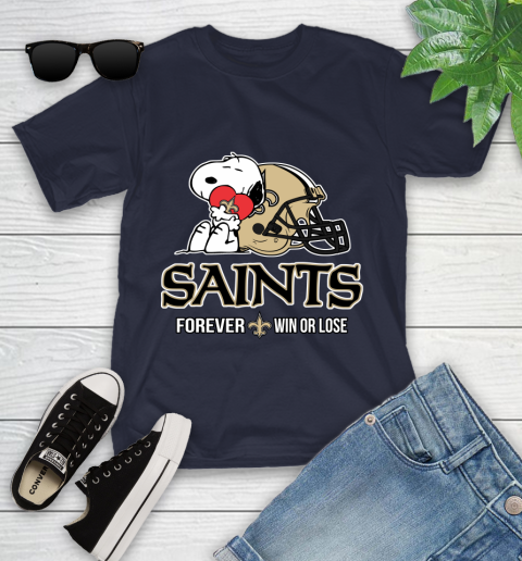 NFL The Peanuts Movie Snoopy Forever Win Or Lose Football New Orleans Saints 105