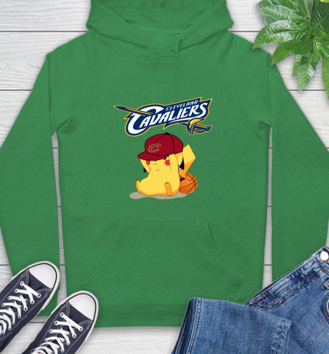 NBA Pikachu Basketball Sports Cleveland Cavaliers Hoodie 8