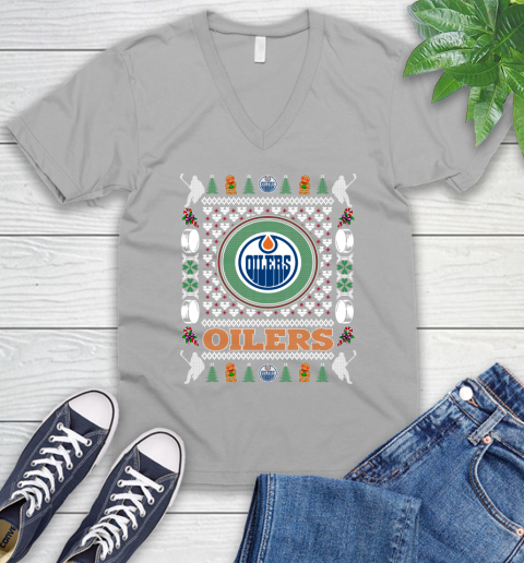 Edmonton Oilers Merry Christmas NHL Hockey Loyal Fan Ugly Shirt 50