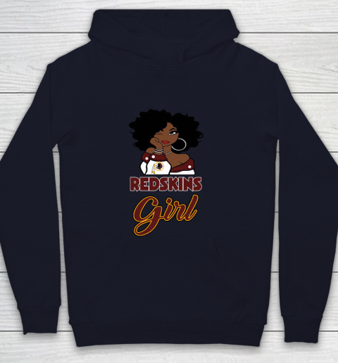 Washington Redskins Girl NFL Youth Hoodie 3