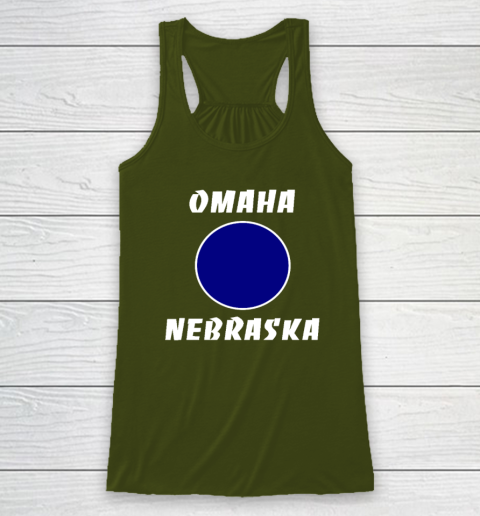 Nebraska Blue Dot Democratic 2nd District Omaha Racerback Tank 2