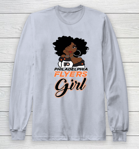 Philadelphia Flyers Girl NHL Long Sleeve T-Shirt 6