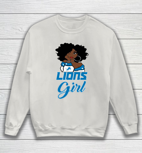Detroit Lions Girl NFL Sweatshirt 10