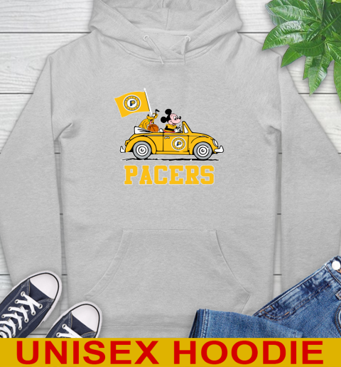 NBA Basketball Indiana Pacers Pluto Mickey Driving Disney Shirt Hoodie 6