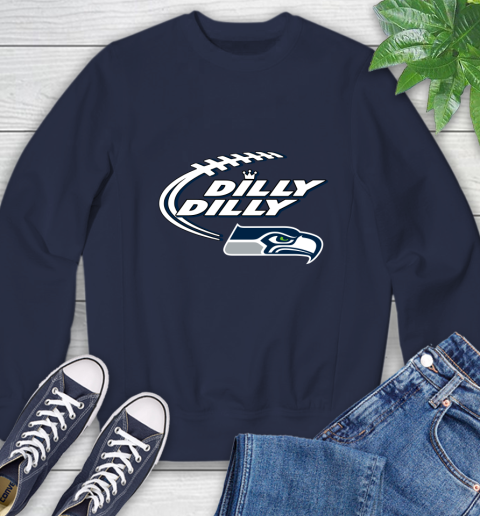 NFL Seattle Seahawks Dilly Dilly Football Sports Sweatshirt 3