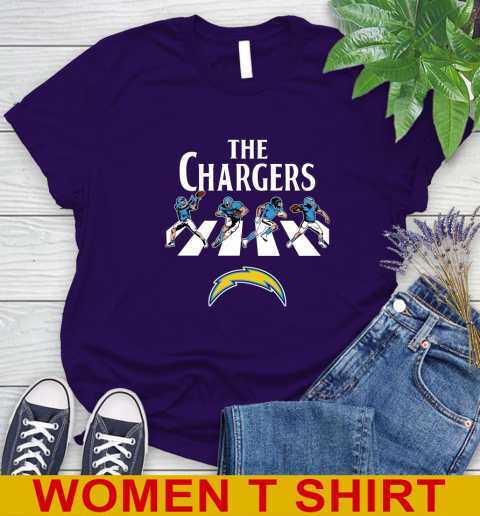 NFL Football Los Angeles Chargers The Beatles Rock Band Shirt Women's T-Shirt 4