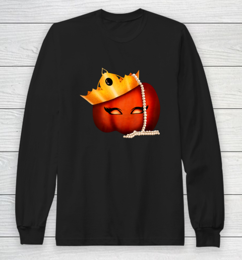 Halloween Pumpkin Queen Long Sleeve T-Shirt