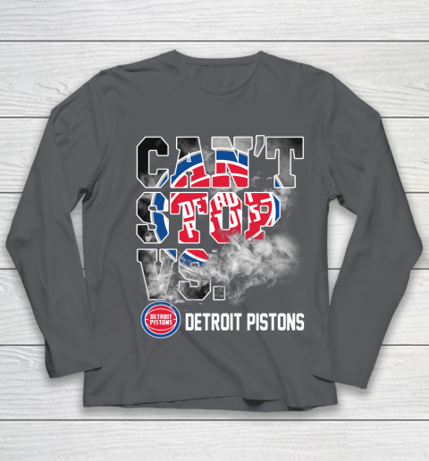 NBA Detroit Pistons Basketball Can't Stop Vs Youth Long Sleeve 6