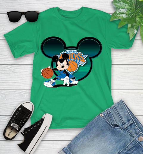 NBA New York Knicks Mickey Mouse Disney Basketball Youth T-Shirt 6