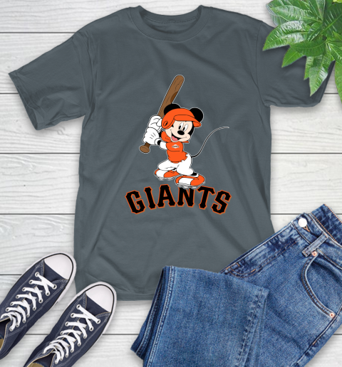 MLB Baseball San Francisco Giants Cheerful Mickey Mouse Shirt T-Shirt 7