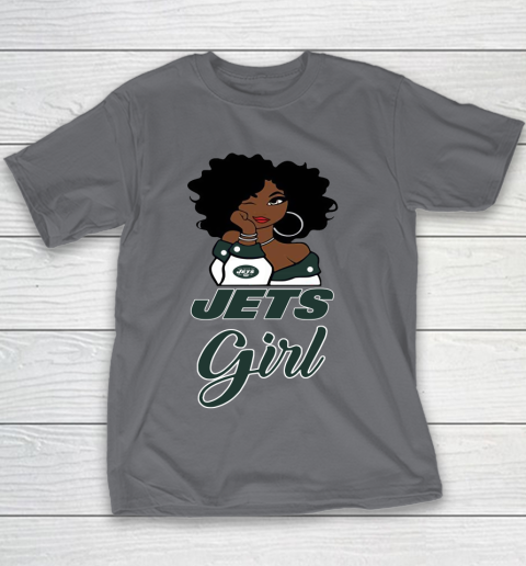 New York Jets Girl NFL Youth T-Shirt 8