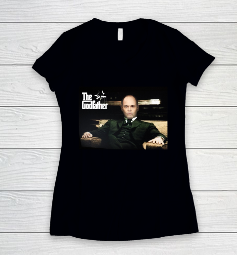 Ernie Johnson Godfather Shirt Women's V-Neck T-Shirt