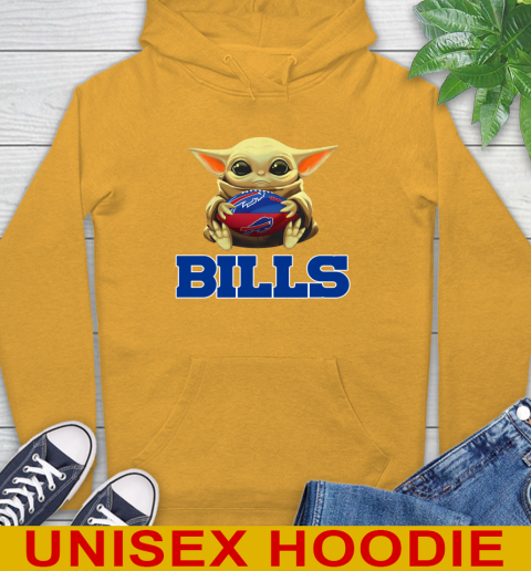 NFL Football Buffalo Bills Baby Yoda Star Wars Shirt Hoodie 3