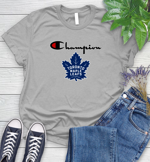 NHL Hockey Toronto Maple Leafs Champion Shirt Women's T-Shirt 3