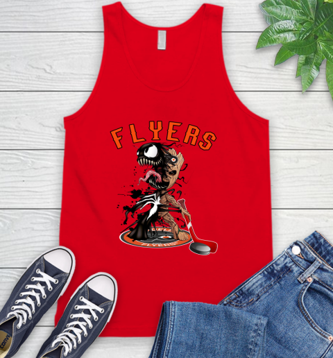 NHL Philadelphia Flyers Hockey Venom Groot Guardians Of The Galaxy Tank Top 6