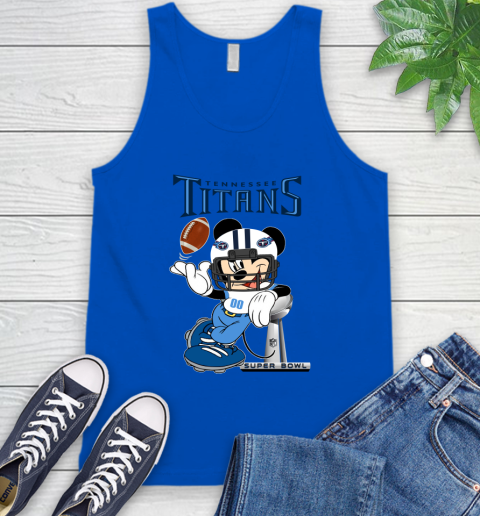NFL Tennessee Titans Mickey Mouse Disney Super Bowl Football T Shirt Tank Top 5