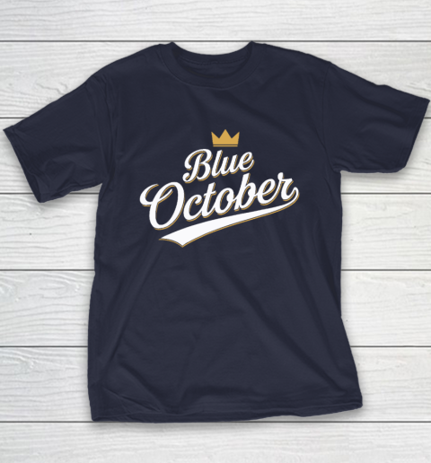 Kansas City Blue October 2024 Youth T-Shirt 2