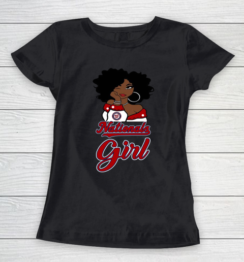 Washington Nationalss Girl MLB Women's T-Shirt 2
