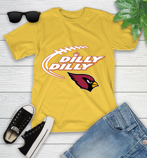 NFL Arizona Cardinals Dilly Dilly Football Sports Youth T-Shirt 8