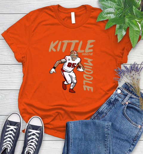 George Kittle Kittle Over the Middle San Francisco Shirt 92
