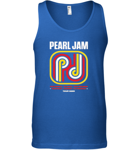 Pearl Jam Triple Stripes Dark Matter Tour 2025 Tank Top