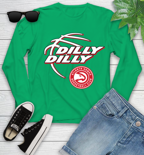 NBA Atlanta Hawks Dilly Dilly Basketball Sports Youth Long Sleeve 6