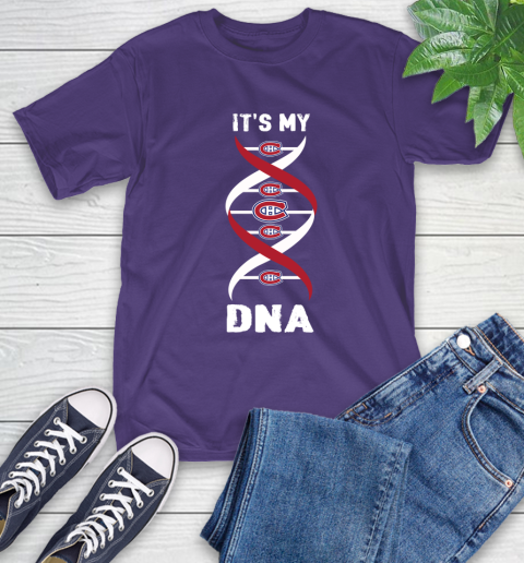 Montreal Canadiens NHL Hockey It's My DNA Sports T-Shirt 5