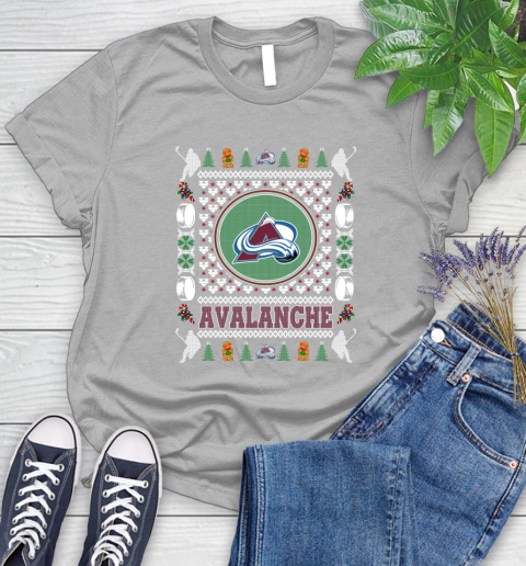 Colorado Avalanche Merry Christmas NHL Hockey Loyal Fan Ugly Shirt 90