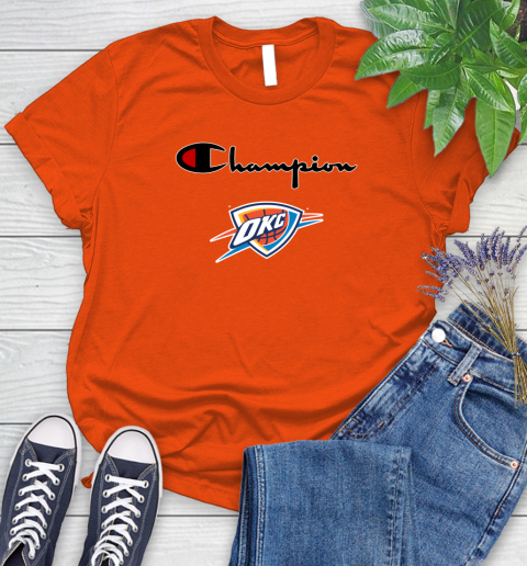 NBA Basketball Oklahoma City Thunder Champion Shirt Women's T-Shirt 2